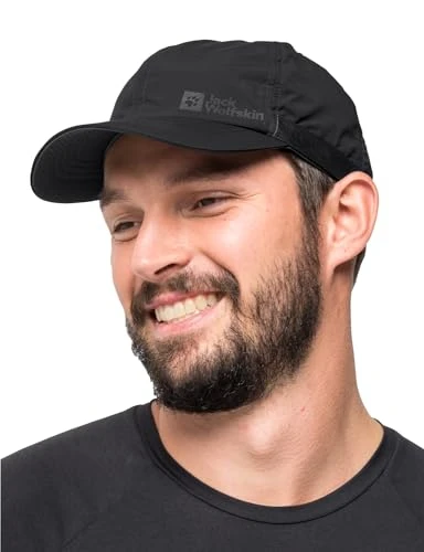 Unisex Strap Baseball Cap, Black, One Size, black, One Size