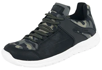 Unisex Trendy Trainers High, Mehrfarbig Olivecamo Blk Wht, 10.5 UK Unisex Trendy Trainers High, Mehrfarbig Olivecamo Blk Wht, 10.5 UK