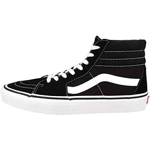 Unisex UA SK8-Hi Zapatillas altas, Black/Black/WHI, 10.5 UK