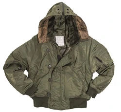 Unisex Us N2b Basic Flight Jacket, Olive, XL UK Unisex Us N2b Basic Flight Jacket, Olive, XL UK