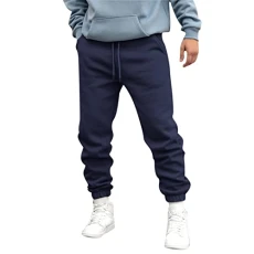 Unisex Winter Warm Sweatpants Womens Grey Joggers Pajama Bottoms Men Men Trousers Wool Green Plaid Dress Pants Men Jean Joggers for Men 5XL UK Size