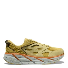 Unisex Yellow Clifton Suede Trainers