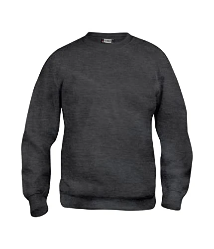 Unisex's Clique Stockholm Crewneck Sweatshirt, Anthracite Melange, XL