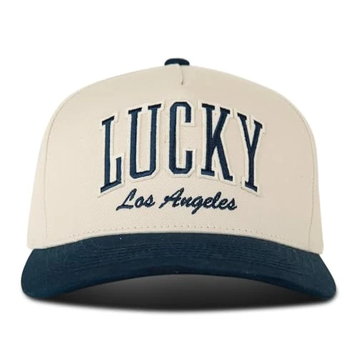 Unisex's Cotton Embroidered Baseball Cap with Adjustable Straps for Men and Women (One Size Fits, Varsity-Navy