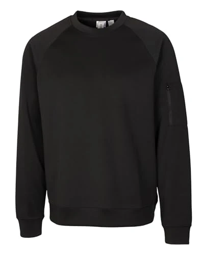 Unisex's Lift Performance Crewneck Sweatshirt, Black, XXXXXL