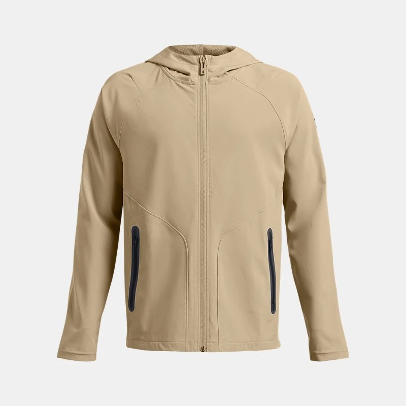 Unstoppable Boys Full-Zip City Khaki / Black YXS ( in) - Brown