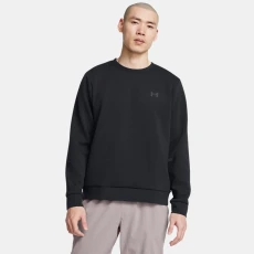 Unstoppable Fleece Mens Crew Black / Black Unstoppable Fleece Mens Crew Black / Black