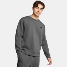 Unstoppable Fleece Mens Crew Castlerock / Black Gray Unstoppable Fleece Mens Crew Castlerock / Black Gray