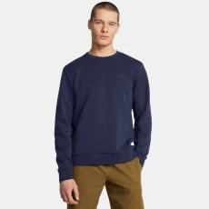 Unstoppable Fleece Mens Crew Midnight Navy / Black Blue