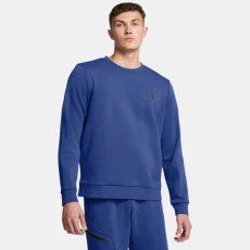 Unstoppable Fleece Mens Crew Tech Blue / Black
