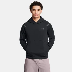 Unstoppable Fleece Mens Hoodie Black / Black Unstoppable Fleece Mens Hoodie Black / Black