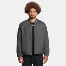 Unstoppable Insulated Mens Bomber Jacket Castlerock / Castlerock Gray Unstoppable Insulated Mens Bomber Jacket Castlerock / Castlerock Gray