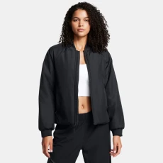 Unstoppable Insulated Womens Bomber Jacket Black / Black Unstoppable Insulated Womens Bomber Jacket Black / Black
