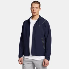 Unstoppable Left Chest Mens Jacket Midnight Navy / Black Blue Unstoppable Left Chest Mens Jacket Midnight Navy / Black Blue