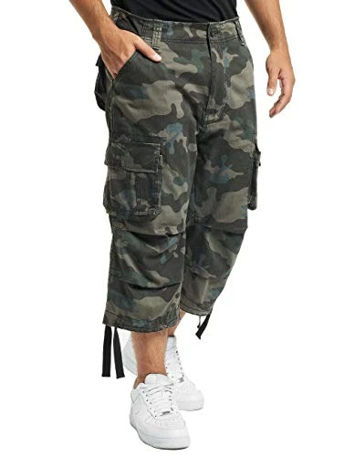 Urban Legend 3/4 Men's Cargo short Trousers - Darkcamo, M