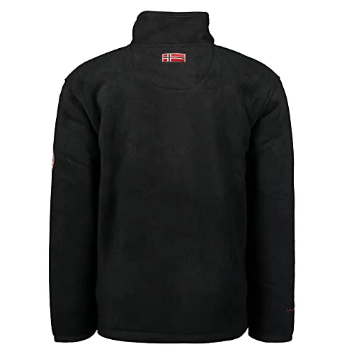 Usine Men - Men's Warm Thick Fleece Zip - Men's Warm Winter Sweatshirt Jacket Soft - Long Sleeve Lin