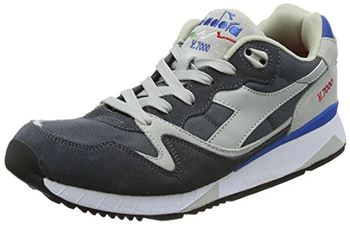 V7000 NYL II Mens Lace Up Trainers Low Top Unisex C6945 D134 Grey