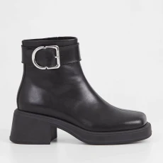 Vagabond Dorah Leather Heeled Boots - UK - Black Vagabond Dorah Leather Heeled Boots - UK - Black