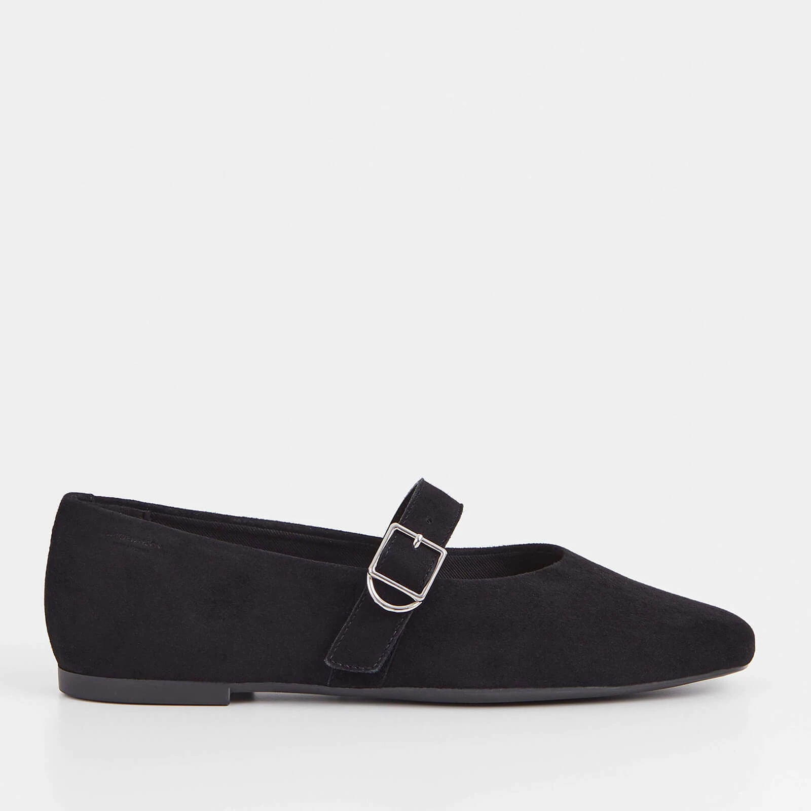 Vagabond Jolin Suede Ballet Flats - UK - Black