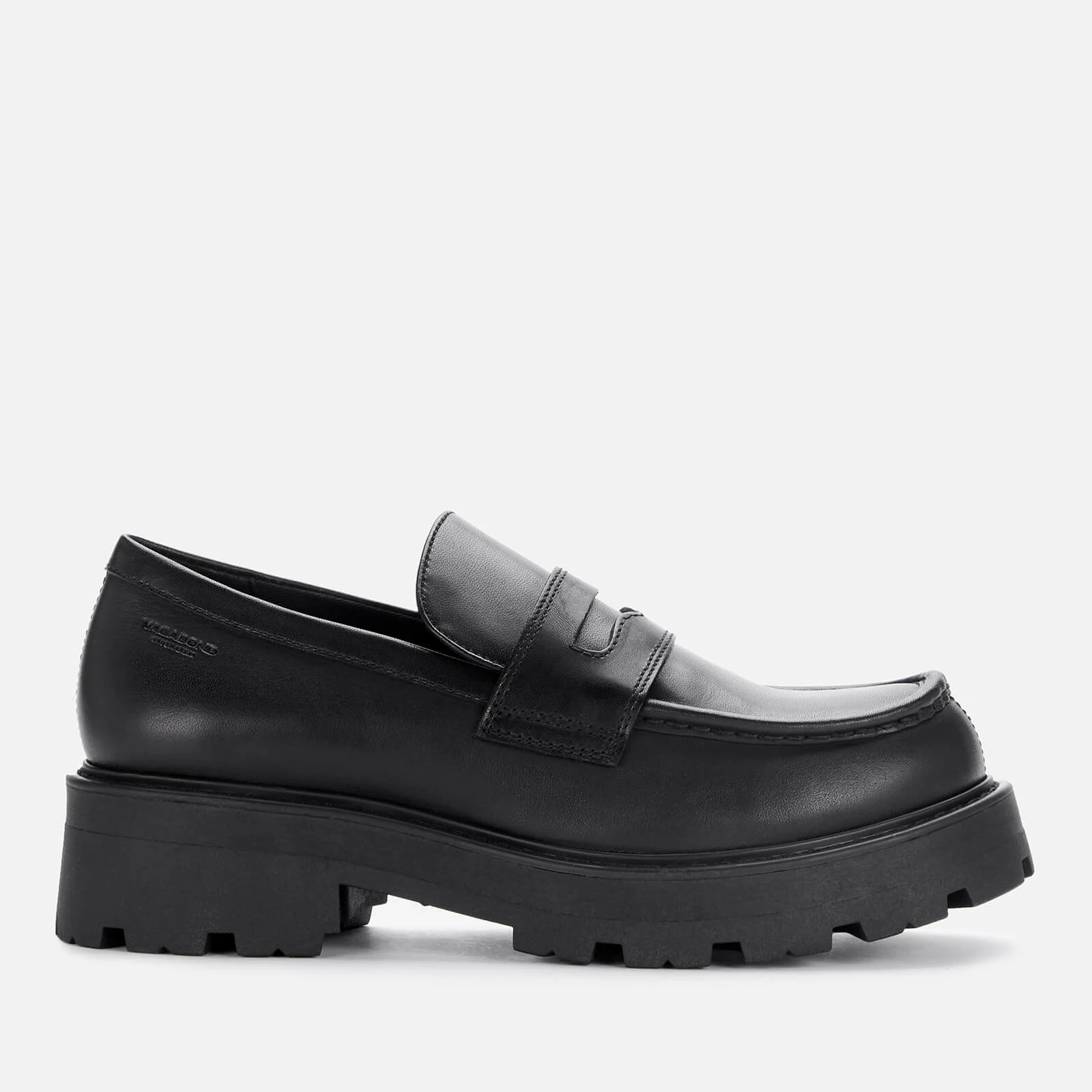 Vagabond Womens Cosmo Leather Loafers - Black