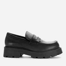 Vagabond Womens Cosmo Leather Loafers - Black Vagabond Womens Cosmo Leather Loafers - Black