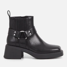 Vagabond Womens Dorah Leather Heeled Chelsea Boots - UK Vagabond Womens Dorah Leather Heeled Chelsea Boots - UK