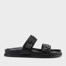 Vagabond Womens Effie Leather Sandals - Black