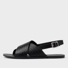 Vagabond Womens Tia Leather Sandals - Black