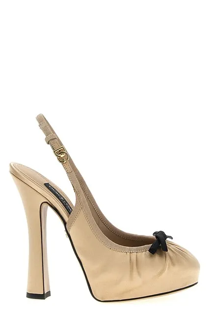 Vally slingback - Beige
