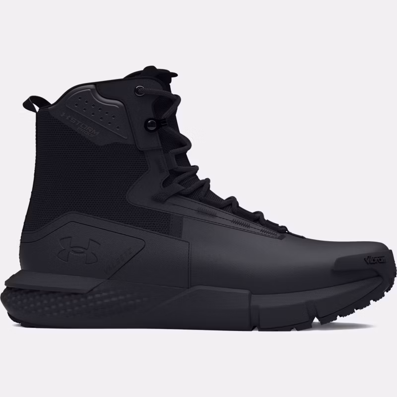 Valsetz Waterproof Zip Mens Tactical Boots Black / Black / Jet Gray - Black