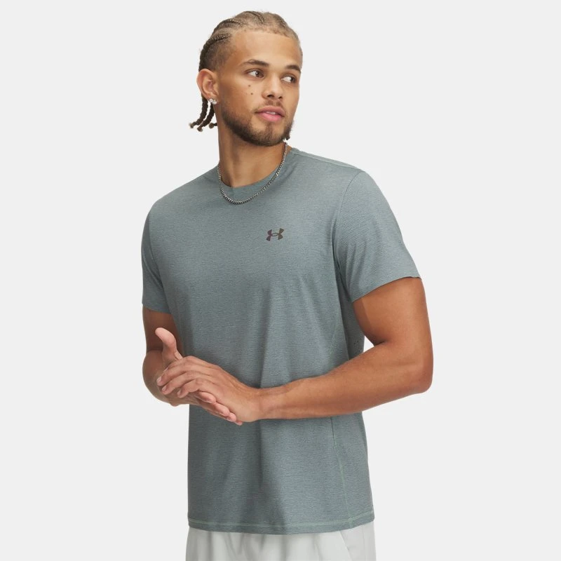 Vanish Elite Vent Printed Mens Short Sleeve Silica Green / Iridescent