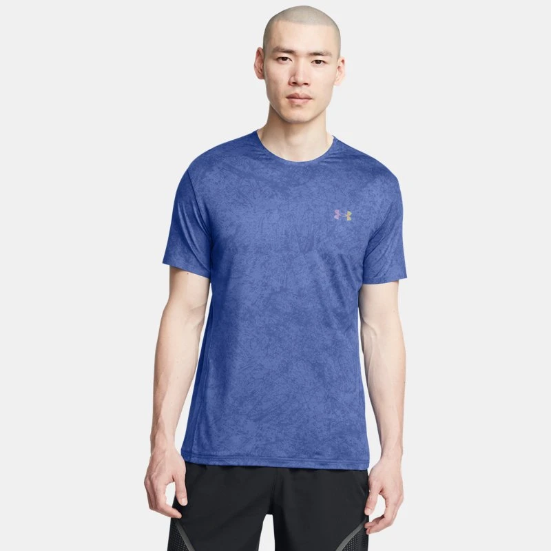 Vanish Elite Vent Printed Mens Short Sleeve Tech Blue / Black