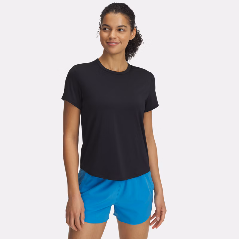 Vanish Elite Vent WoMens Short Sleeve Black / Iridescent M