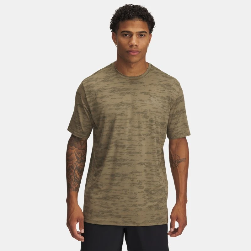Vanish Energy Printed Mens Short Sleeve Bayou / Marine OD Green / Bayou Brown