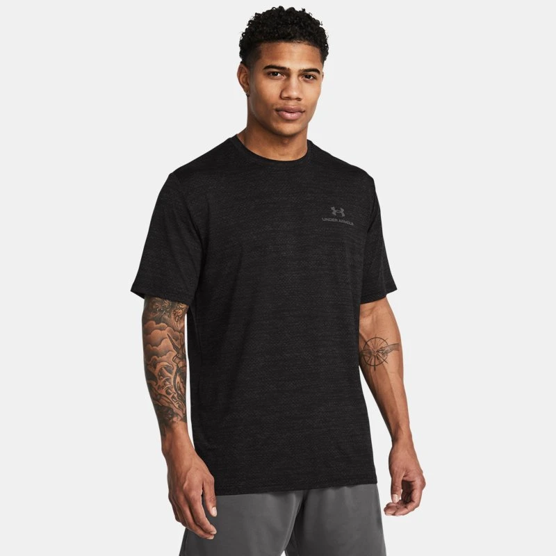 Vanish Energy Printed Mens Short Sleeve Black / Black