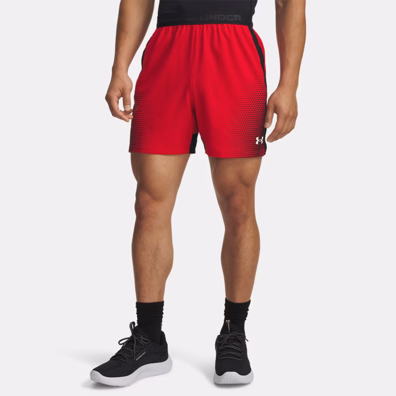 Vanish Graphic Mens 6" Shorts Red / Black / Black XL