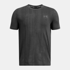 Vanish Seamless Boys Short Sleeve Castlerock / Black YLG (59 in) - Gray