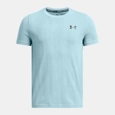 Vanish Seamless Boys Short Sleeve Stream / Black YLG (59 in) - Blue