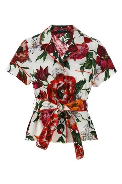 Vanity pajama shirt - Multicolor