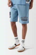 Varsity Graphic Sweat Shorts hadow Blue - Shadow Blue