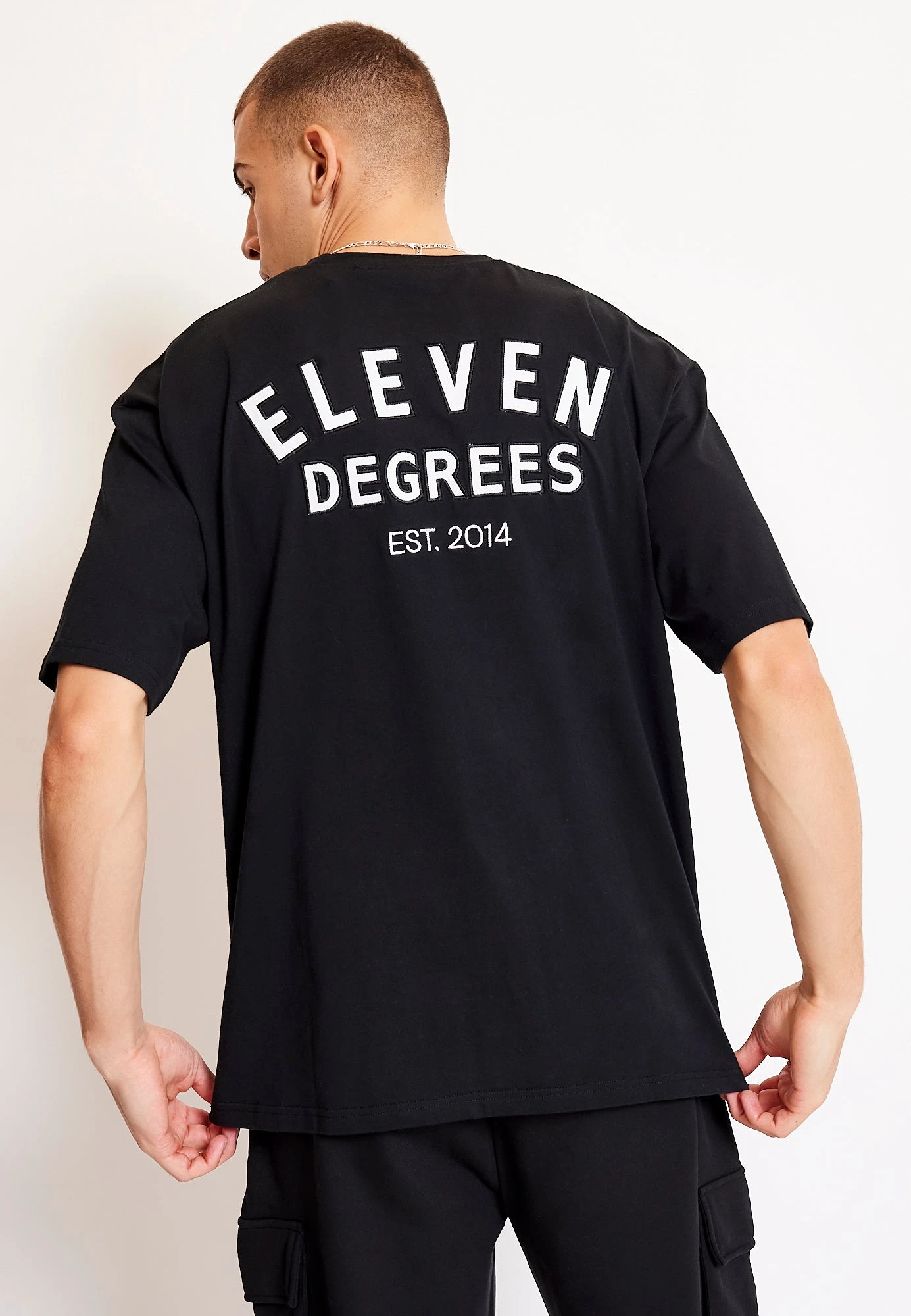 Varsity Graphic T-Shirt - Black