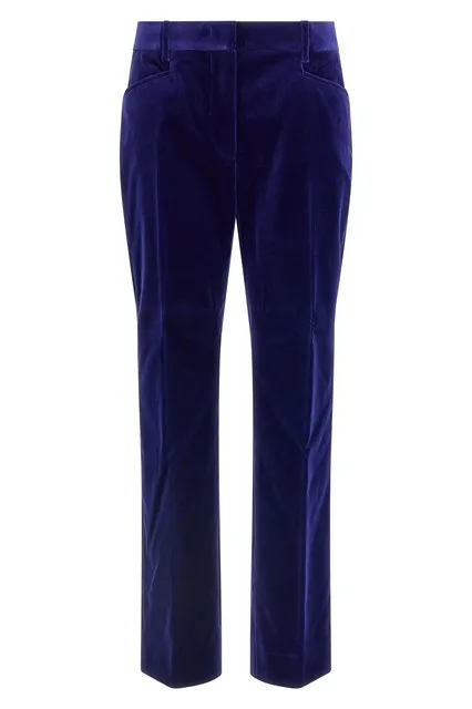 Velvet pants - Blue