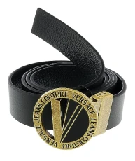 Versace CALF BELT 74YA6F42.899, Black, 100 cm