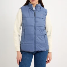 Vintage Blue Lightweight Gilet - Navy