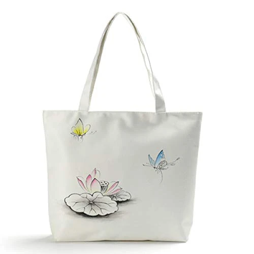 Vintage Canvas Bag Antique Bag Female Student Bag Shoulder Bag Handbag Casual Bag