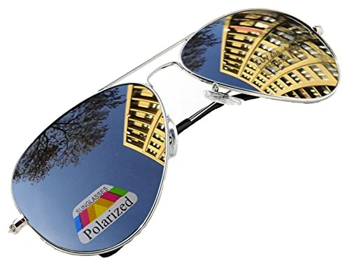 Vintage Retro Polarized Sunglasses for Men Outdoor Sport Ultra-Light Metallic Metal Frame HD Lens Gl