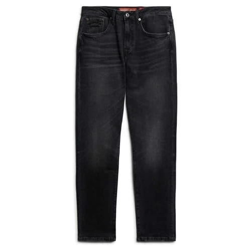 Vintage Slim Straight Fit Jeans 30 Black