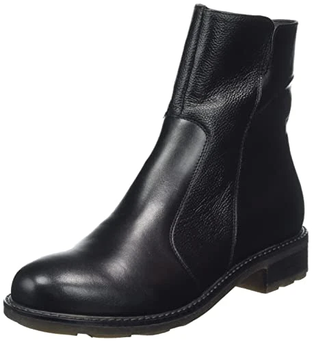 Vintage Women's Leather Boots, Black, 6.5 UK