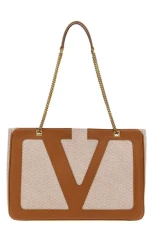 Viva Superstar midi shopping bag Beige Size U