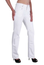 VJC Women's Jeans Trousers V/Regolare (28W / 34L, White) VJC Women's Jeans Trousers V/Regolare (28W / 34L, White)